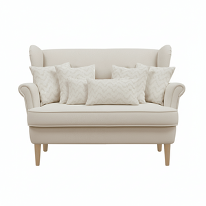 Juego de Fundas de Cojines Decorativos SOGA con Bordado Chevron, 6 Piezas, Cuadradas de 45cm y Rectangulares de 30x50cm, para Sofá - Product Image 1