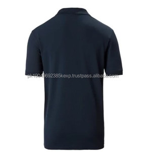 Vente directe d'usine, sur mesure, séchage rapide, pour chemise à manches courtes pour homme, couleur unie, col boutonné, marque privée - Product Image 3