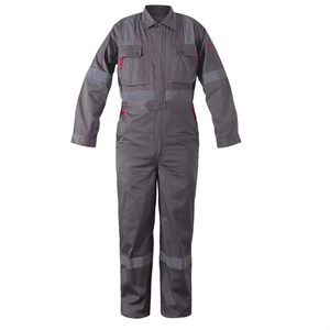 High Quality Wholesale OEM Custom Unisex Reflective Breathable Polyester Work Coveralls Safety <b>Overalls</b> High Visibility Stripes - Product Image 5