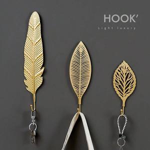 Gancho de Pared de Latón Premium para Baño, Dormitorio, Cocina, Entrada, Soporte para Abrigos, Bolsos, Toallas, Llaves, Organizador de Almacenamiento para el Hogar, Montaje en Pared, OEM Pro! - Product Image 3