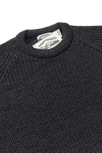 Classic Coarse Wool Full Sleeve <b>Cardigan</b> for <b>Men</b> Warm Knitted Crew Neck Ribbed Hem Custom Colors Everyday Casual Winter Style - Product Image 5