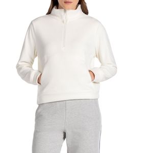 Custom <b>Women</b> Floral <b>Quarter</b> <b>Zip</b> Pullover Fleece <b>Sweatshirt</b> Long Sleeve Casual Outdoor Jacket OEM ODM Wholesale Supplier - Product Image 5