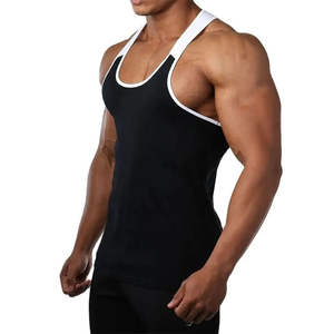 Débardeur de sport pour homme, séchage rapide, polyester, tissu extensible et résistant, pour séances d'entraînement intenses, débardeurs personnalisés pour le sport - Product Image 6