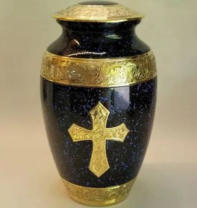 Luxury <b>memorial</b> urn floral engraved urn handcrafted urn ash container remembrance <b>keepsake</b> elegant urn burial urn funeral - Product Image 1