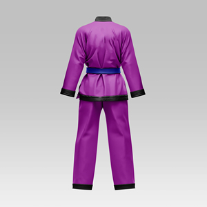 Uniforme de Karate para Hombre al por Mayor, Uniforme de Artes Marciales de Algodón Hecho a Medida de Alta Calidad, Traje de Karate para Hombre con Tejido Perla - Product Image 6