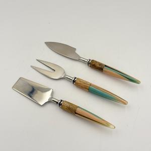 Juego de Cuchillos para Queso y Herramientas de Último Diseño, Acero Inoxidable con Mango de Resina para Uso en el Hogar o en la Cocina de Hoteles, a un Precio Razonable - Product Image 3