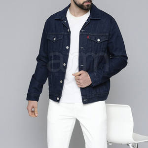 Veste en jean pour homme sur mesure, best-seller, dernier design, prix bas, service OEM, veste d'hiver pour homme - Product Image 3