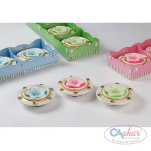 Ensemble de bougies flottantes Aakar TC 110 Tulip pour mariage et décoration de la maison au meilleur prix - Product Image 3