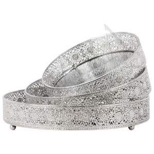 กระจกเงินถาดสำหรับงานแต่งงาน - Product Image 1