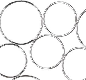 ชามใส่ผลไม้ทำจากโลหะทนทานสำหรับตกแต่งโต๊ะดีไซน์แบบมีห่วงน้ำหนักเบา - Product Image 3