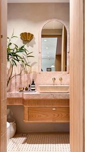 Rosa Dela <b>Marble</b> Natural Stone Polished/Honed 20mm Thick Big Slab High Quality Pink Dreamy Luxury Vanity Toilet Wall Countertops - Product Image 3