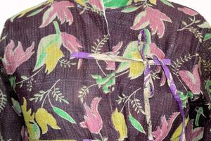 Vintage Kantha Jacket Gujarati Style Kedia <b>Dress</b> Vintage Patchwork Jacket for Women - Product Image 5