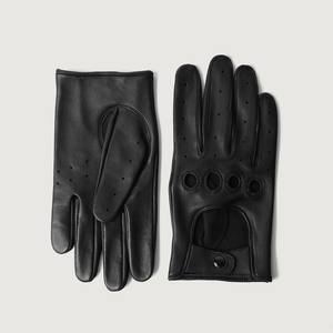 Full Finger Leather Car Driving Gloves for Men Breathable Non-Slip Classic Design for All Season Use for Unisex Products. - Product Image 1