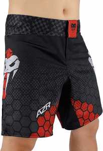 Shorts de combat MMA personnalisés OEM, légers, à séchage rapide, respirants, en Spandex/Polyester, taille mi-haute, fermeture élastique, shorts de lutte - Product Image 3