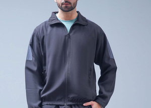Ensemble de survêtement coupe-vent résistant à l'eau pour homme, tenue de sport athlétique pour la gym et le jogging, tendance 2026 - Product Image 4