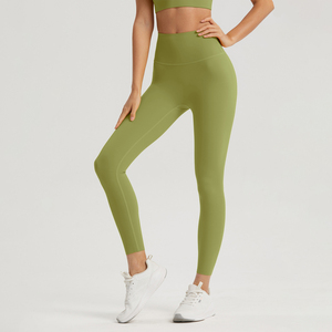 2026 Custom Logo Yoga Buttery Soft Eco-friendly Women's High Waist Workout Yoga Pants Recycled <b>Booty</b> Leggings for Women - Product Image 3
