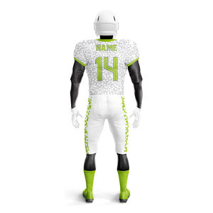 High Quality American Football Uniform Breathable Heat-Transfer Printed Custom Team Name Letter Quick Dry <b>Adjustable</b> <b>Strap</b> - Product Image 3