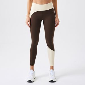Nouvel ensemble de sport côtelé recyclé pour femme : soutien-gorge de yoga respirant et leggings taille haute push-up pour la gym - Product Image 6