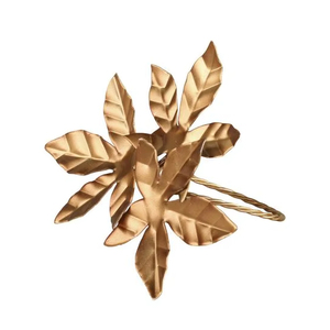 Elegant Metal Napkin Ring With Smooth Finish For Refined Table Styling Dining Table Decor - Product Image 1