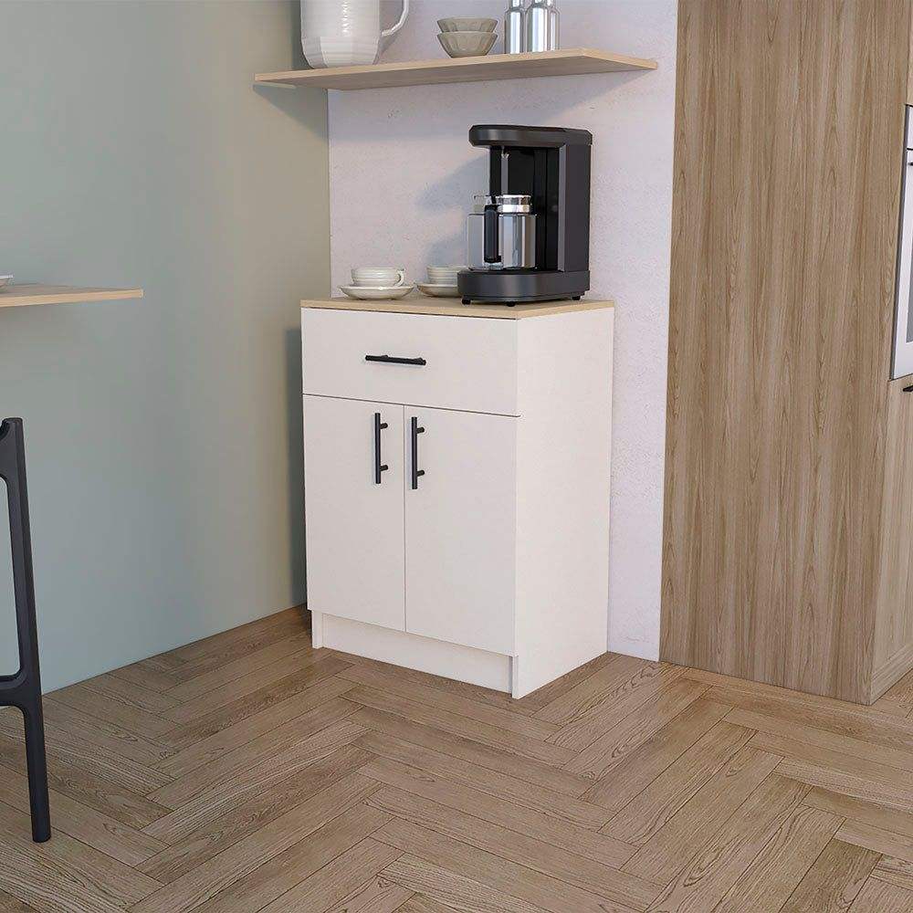 Ivory / Natural Oak Color