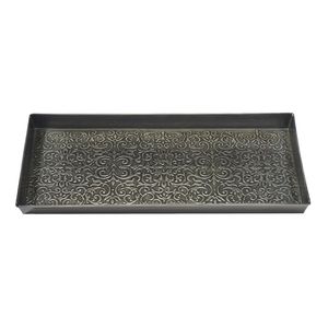 ถาดรองรองเท้าโลหะอุตสาหกรรมลายเพชรทรงสี่เหลี่ยมสำหรับวางหน้าประตูบ้าน ตกแต่งทางเข้าบ้าน - Product Image 6