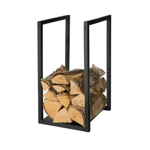 Nouvelle arrivée : Porte-bûches en métal au design moderne pour le rangement du bois, avec couleur et dimensions personnalisables pour jardin et foyer domestique - Product Image 1