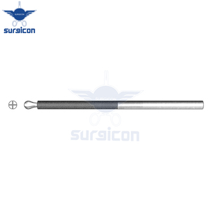 Portacuchillas Beaver de 13 cm / 5-1/8 Pulgadas, Mango de Acero Inoxidable Reutilizable para Cuchillas Microquirúrgicas, para Cirugía Oftalmológica, ORL y Plástica - Product Image 4