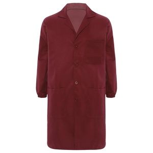 Blouse de laboratoire pour hommes, nouveau design, col en V, manches courtes, personnalisable, disponible en gros à prix de gros - Product Image 1