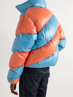 Nouvelle veste matelassée unisexe d'hiver de haute qualité, personnalisée avec logo brodé sur le devant, col montant, rembourrage à bulles, impression OEM personnalisée
