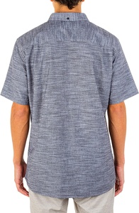 Button <b>Down</b> Men's T-shirts Most Popular T-shirt Short Sleeve Full Front Button 100% Cotton t Shirts - Product Image 4
