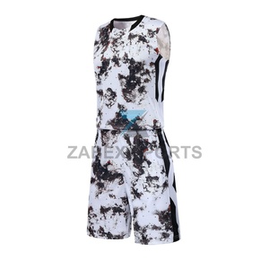 ชุดยูนิฟอร์มบาสเก็ตบอลแบบกำหนดเองสำหรับสโมสร - สวมใส่สบาย ระบายอากาศได้ดี ซึมซับเหงื่อ ป้องกันแบคทีเรีย มีไซส์พลัส - Product Image 2