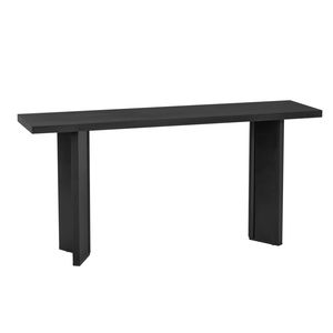Consolle U_STYLE in impiallacciatura di pino con eleganti gambe geometriche per soggiorno, studio e sala da pranzo - Product Image 4