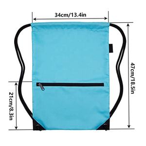 High Quality Cheap Custom Drawstring <b>Backpack</b> <b>Small</b> Gym Bag Travel Bag For Men & Women - Product Image 2