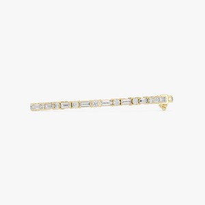Bracelet en or plaqué diamant de qualité supérieure cultivé en laboratoire pour femmes, certifié IGI, bijoux de luxe au prix d'exportation - Product Image 4