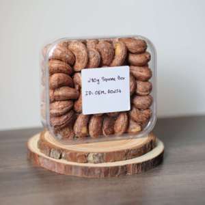 Nouvelle Qualité 280g OEM Vente en Gros Noix de Cajou Bio Torréfiées Séchées du Vietnam en Boîte Carrée - Certifiées ISO Qualité Personnalisable - Product Image 3