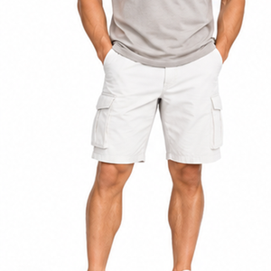 Shorts cargo pour hommes, coupe décontractée, poches utilitaires, pour l'aventure en plein air, les voyages, le travail, tissu respirant et doux, fabrication OEM ODM - Product Image 3