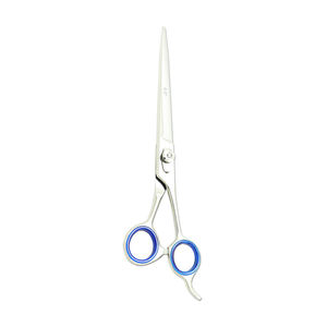 8 cm Carbon Steel Razor-Edge Professional <b>Dog</b> Hair <b>Scissors</b> Steel Handle Sharp Blade Finger Holes Design for Effortless Smooth - Product Image 2