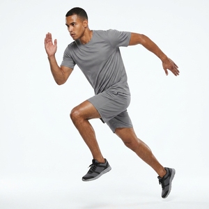 Tenue de tennis pour homme, personnalisable avec logo, en polyester 100 %, respirante, légère, séchage rapide, impression par transfert thermique, vente en gros, marque privée, OEM - Product Image 5