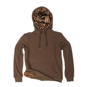Sweat-shirt à capuche noir pour homme, coupe classique, en coton French Terry, couleur unie, avec poche, style décontracté, pour l'automne - Product Image 5