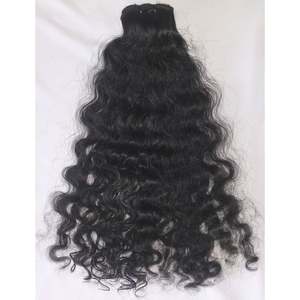 ผมต่อแบบเจอร์รี่เคิร์ล แท้จากอินเดีย คุณภาพสูง ขนาด 10-34 นิ้ว - Product Image 1