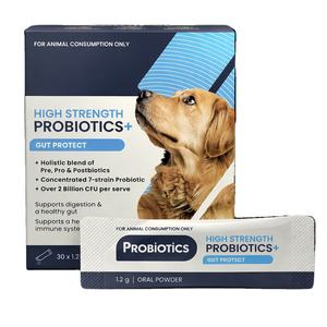 Poudre de probiotiques biologique OEM pour chiens et chats, 4 milliards d'UFC, soutien digestif et immunitaire, livraison rapide - Product Image 1