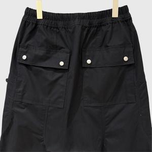 Pantalon de survêtement homme à entrejambe bas, en molleton brossé doux, coupe décontractée, taille à cordon de serrage, logo personnalisé - Product Image 4