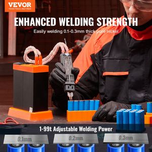 Condensador de alta potencia de 14,5 KW, almacenamiento de energía, batería de pulso, soldador por puntos, pluma de soldadura 73B, equipo 801D, 2 modos, 0,1-0,3mm puro - Product Image 2