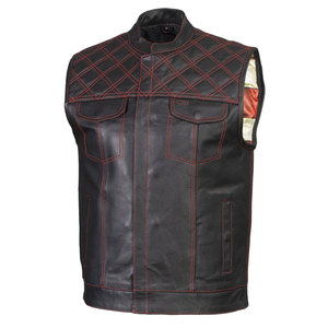 Produit très vendu, design unique, veste en cuir pour homme, fabrication en usine, respirante, meilleur matériau, veste en cuir pour la vente en ligne - Product Image 4
