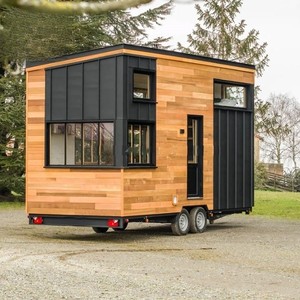 Luxury Prefab Wooden Magic House Portable Modular Mobile Home Cabin <b>Trailer</b> with Kitchen Bathroom Sleeping Space for Living Use - Product Image 5