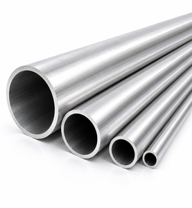 ท่ออลูมิเนียมกลมแบบขัดเงา 6061 6063 6082 T6 ท่ออลูมิเนียมอัดขึ้นรูปสำหรับการผลิตแบบ OEM - Product Image 1