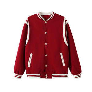 Letterman <b>Jacket</b> for <b>Men</b> Women Wool & Leather Windproof - Product Image 3