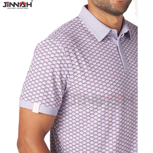 Polo de Golf Personalizado de Secado Rápido para Hombre, Manga Corta, Ajuste Elástico de Alto Rendimiento, Sublimado, Precio Económico, Buena Calidad - Product Image 2