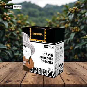 กาแฟโรบัสต้าสำเร็จรูปแบบดริป เวียดนาม แพ็คพกพา ขายส่ง ODM กาแฟมิลาโน - Product Image 5