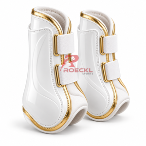 Botas versátiles para cepillar el pelo del caballo, con construcción duradera, forro suave y ajuste seguro para equitación, entrenamiento y establos. - Product Image 1